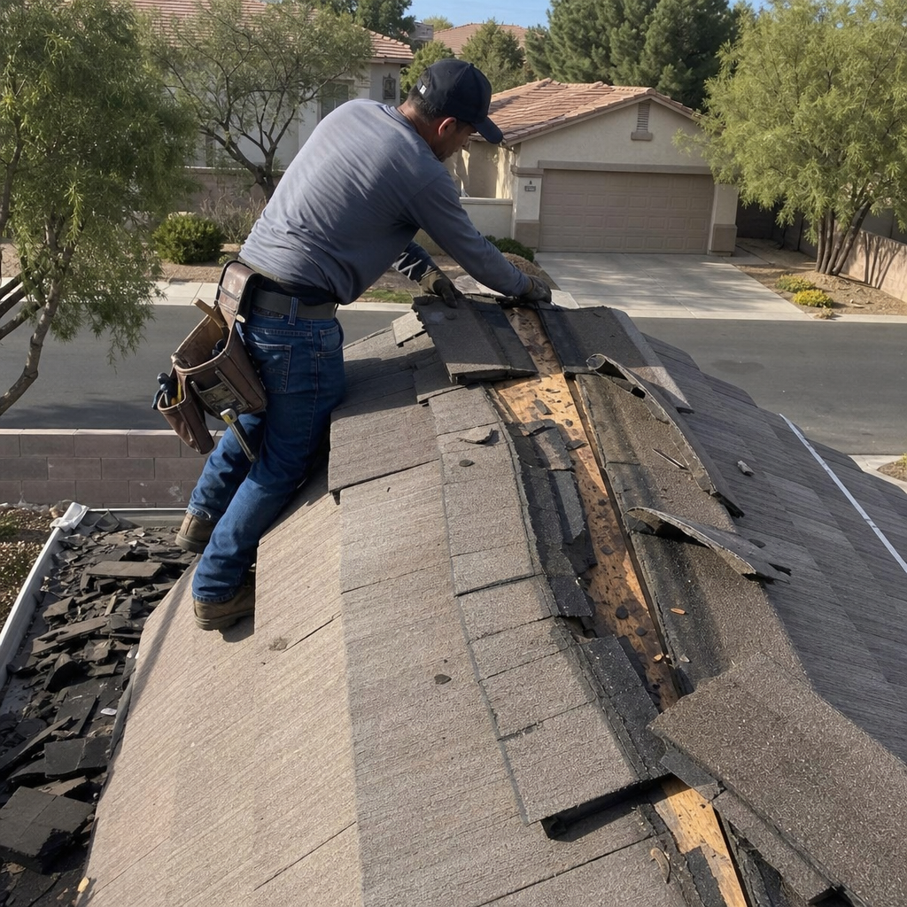 Emergency & Storm Damage in Summerlin South, NV | All Star Roofing Company Las Vegas