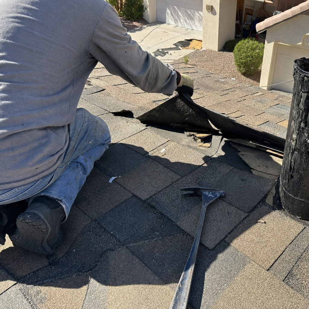 Roofing job in Las Vegas — photo 1