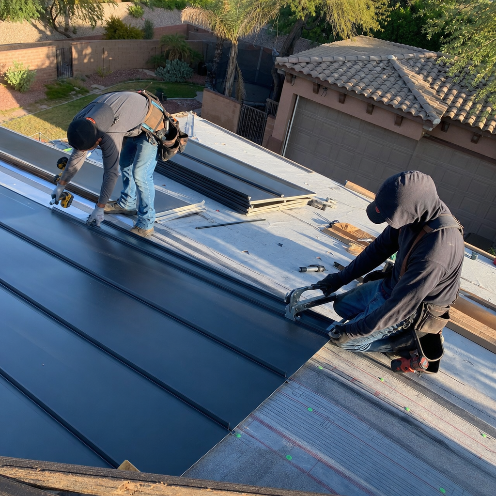 Roofing job in Las Vegas — photo 2